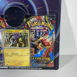 Pokemon Mega Evolution & Phantasmal Flames 2-Pack Blister Raikou - Sealed - Image 3