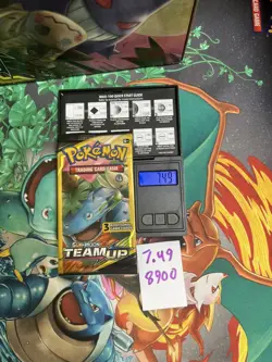 Pokemon TCG Sun & Moon Team Up Mini Booster Pack Venusaur & Celibi Sealed 7.49G - Image 1