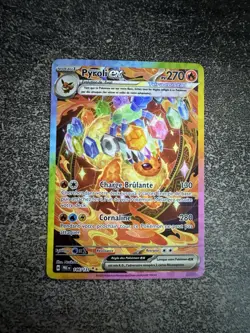 PYROLI EX FULL ART - POKEMON 146/131 EV8.5 PRE EVOLUTIONS PRISMATIQUES NEUF FR - Image 1