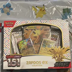 Pokemon TCG: Scarlet & Violet 151 Zapdos EX Collection Box - Promo & 151 Bundle - Image 4
