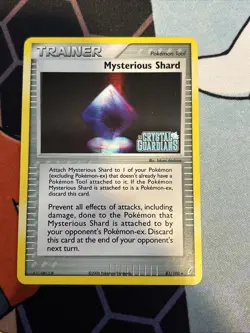 Pokemon - Mysterious Shard - Crystal Guardians Stamp. 81/100 - Holo - LP - Image 5