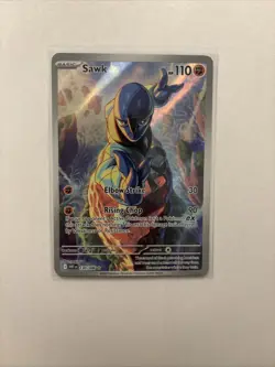 Sawk 130/086 Sv: White Flare Illustration Rare Near Mint Pokemon TCG - Image 1