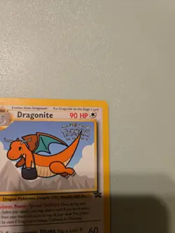 1999 Vintage Pokemon Dragonite #5 WOTC, Kids WB Presents the First Movie - Image 5