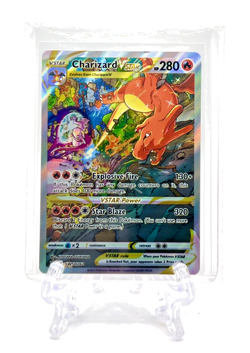 CHARIZARD VMAX 2022 Pokemon TCG Sword & Shield Promo #SWSH262 BLACK STAR HOLO - Image 2