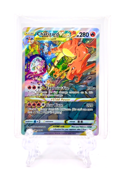 CHARIZARD VMAX 2022 Pokemon TCG Sword & Shield Promo #SWSH262 BLACK STAR HOLO - Image 3