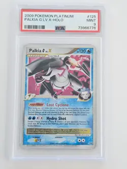 Pokemon Palkia G Lv. X Holo Platinum 125/127 PSA 9 - Image 1