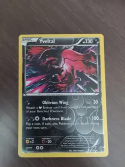 Pokemon TCG Yveltal XY 78/146 Reverse Holo Rare Near Mint Condition - Image 1