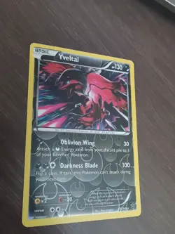 Pokemon TCG Yveltal XY 78/146 Reverse Holo Rare Near Mint Condition - Image 2