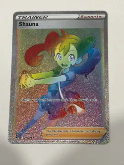 Shauna 278/264 Secret Rare Pokemon TCG Fusion Strike NM - Image 1