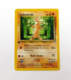 Pokemon Neo Genesis Sudowoodo 1st Edition 77/111 DA042646 - Image 1