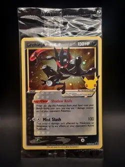 Gold Star Greninja SWSH144 Celebrations Black Star Promo Sealed - Image 4