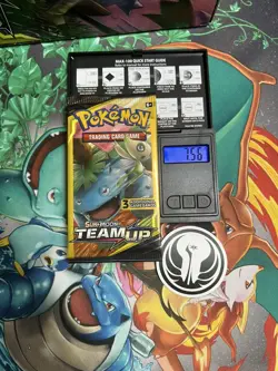 Pokemon TCG Sun & Moon Team Up Mini Booster Pack Venusaur & Celibi Sealed 7.56G - Image 1