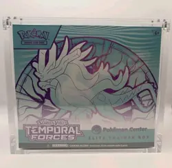 Temporal Forces Pokemon Center Exclusive Elite Trainer Box ETB Grail Guard Case - Image 1