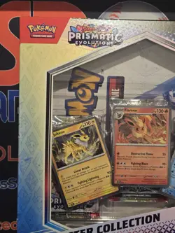NEW Pokemon TCG S&V Prismatic Evolutions Poster Collection Box Sealed DG Sticker - Image 2