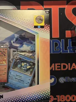 NEW Pokemon TCG S&V Prismatic Evolutions Poster Collection Box Sealed DG Sticker - Image 3