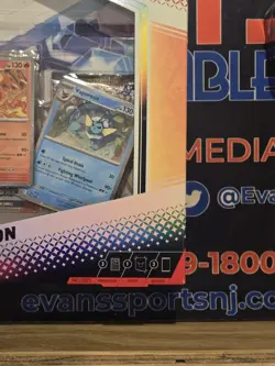 NEW Pokemon TCG S&V Prismatic Evolutions Poster Collection Box Sealed DG Sticker - Image 4