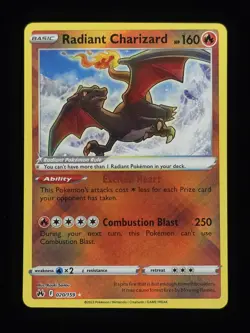 Radiant Charizard 020/159 Pokemon Crown Zenith 🔥🔥🔥 - Image 1
