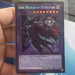 Yu-Gi-Oh! Dark Magician of Destruction Fusion Effect ATK 2800 DEF 2600 Konami - Image 1