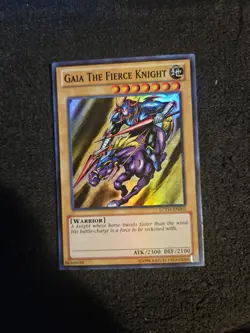 Yugioh Gaia The Fierce Knight LCYW-EN002 Super Rare - Image 1