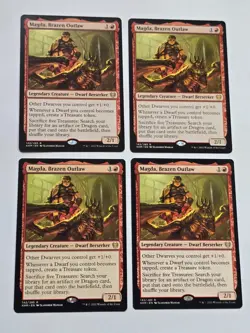4x Magda, Brazen Outlaw - Kaldheim - Near Mint - Magic the Gathering - Image 1