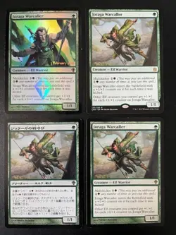 MTG- Joraga Warcaller x4 (One is Foreign)(One is FOIL) - Image 1