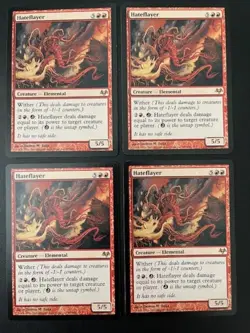 MTG- Hateflayer x4 - Eventide - Image 1