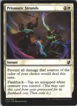Prismatic Strands, MTG, Commander 2019, Magic the Gathering, 69 LP - Image 1