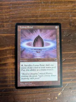 Lotus Petal Tempest Regular - Lightly Played - Image 1