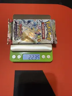 HEAVY! GOD PACKUUU 22.35g Prismatic Evolutions Pokemon TCG Booster (SEALED) - Image 1