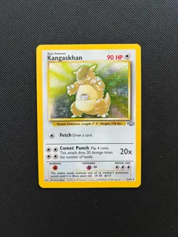 Pokemon TCG Kangaskhan Jungle 5/64 Holo Unlimited Holo Rare - Image 1