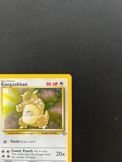 Pokemon TCG Kangaskhan Jungle 5/64 Holo Unlimited Holo Rare - Image 3