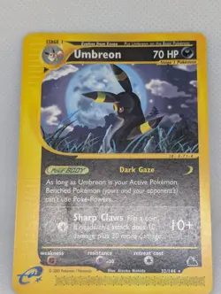 Umbreon 32/144 Skyridge Non-Holo Ultra Rare Pokemon TCG Nintendo e-reader LP - Image 3