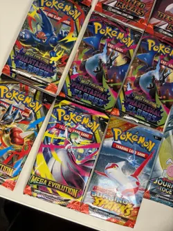 (lot Of 11) TCG POKEMON BOOSTER PACKS FACTORY SEALED DESTINED/MEGA/PHANTASMAL - Image 3
