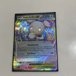 Pokemon Mega Audino EX Full Art Holo Rare 172/217 Basic 270HP - Image 3