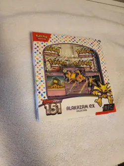 Pokemon Alakazam EX TCG Scarlet and Violet 151 Collection - Image 2