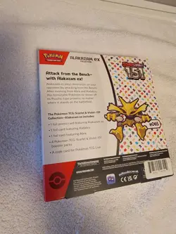 Pokemon Alakazam EX TCG Scarlet and Violet 151 Collection - Image 3
