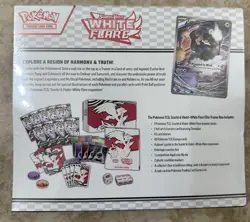 POKEMON TCG White Flare Elite Trainer Box | ETB | NEW - Image 2