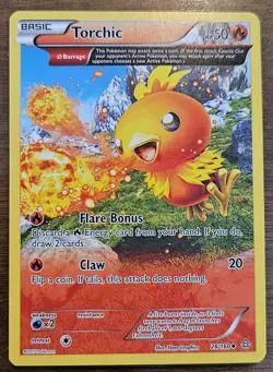 Torchic - 26/160 - Uncommon LP, English Pokemon Primal Clash - Image 1