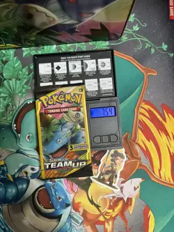 Pokemon TCG Sun & Moon Team Up Mini Booster Pack Venusaur & Celibi Sealed 7.54G - Image 1