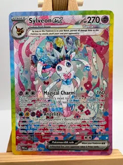 Pokemon Prismatic Evolutions - 156/131 Sylveon ex - SIR - LP/EX - Image 1