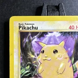 Pokemon TCG Base Set 2 Pikachu 87/130 MP/HP - Image 2
