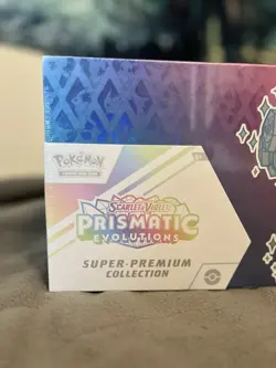 Pokemon TCG Scarlet & Violet Prismatic Evolutions Super Premium Collection Box - Image 2