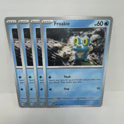 Froakie 056/167 - Play Set (x4) - Pokemon TCG: Twilight Masquerade NM - Image 1