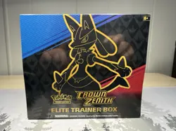 Pokemon TCG: Crown Zenith Elite Trainer Box - 10 Packs 820650851476 - Image 1