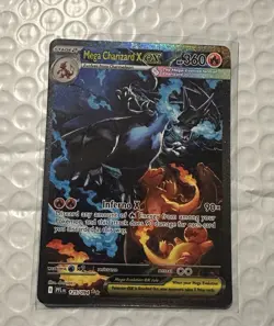 Mega Charizard X EX SIR 125/094 Phantasmal Flames English Pokemon TCG Pack Fresh - Image 1