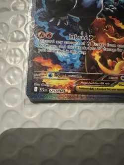 Mega Charizard X EX SIR 125/094 Phantasmal Flames English Pokemon TCG Pack Fresh - Image 5