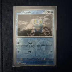 Froakie - 056/167 Twilight Masquerade REVERSE Holo Pokemon - NM/MINT - Image 1