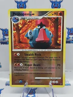 Pokemon Probopass Platinum 60/127 Reverse Holo LP - Image 1