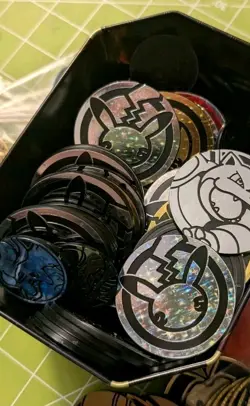 100+ Pokemon Coins Lot TCG DUPLICATES JUMBOS REGULAR Size Charizard Coins ++++ - Image 3