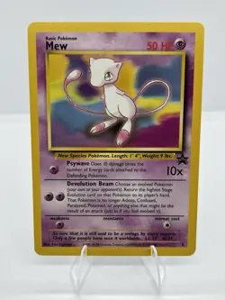 Pokemon 2000 Mew #8 Black Star Promo WOTC NM - Image 1